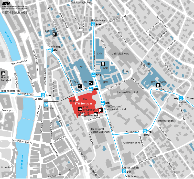 Vergrösserte Ansicht: Erschliessung Zentrum